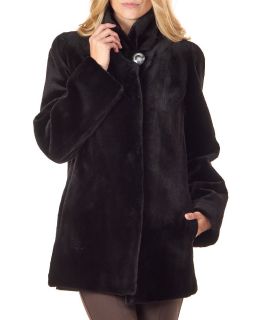 Bomber Collar Mink Jacket - Women - Ready-to-Wear
