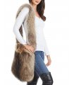 Finn Raccoon Fox Fur Sling Bag