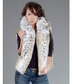 The Lynx Fur Vest with Collar for Women