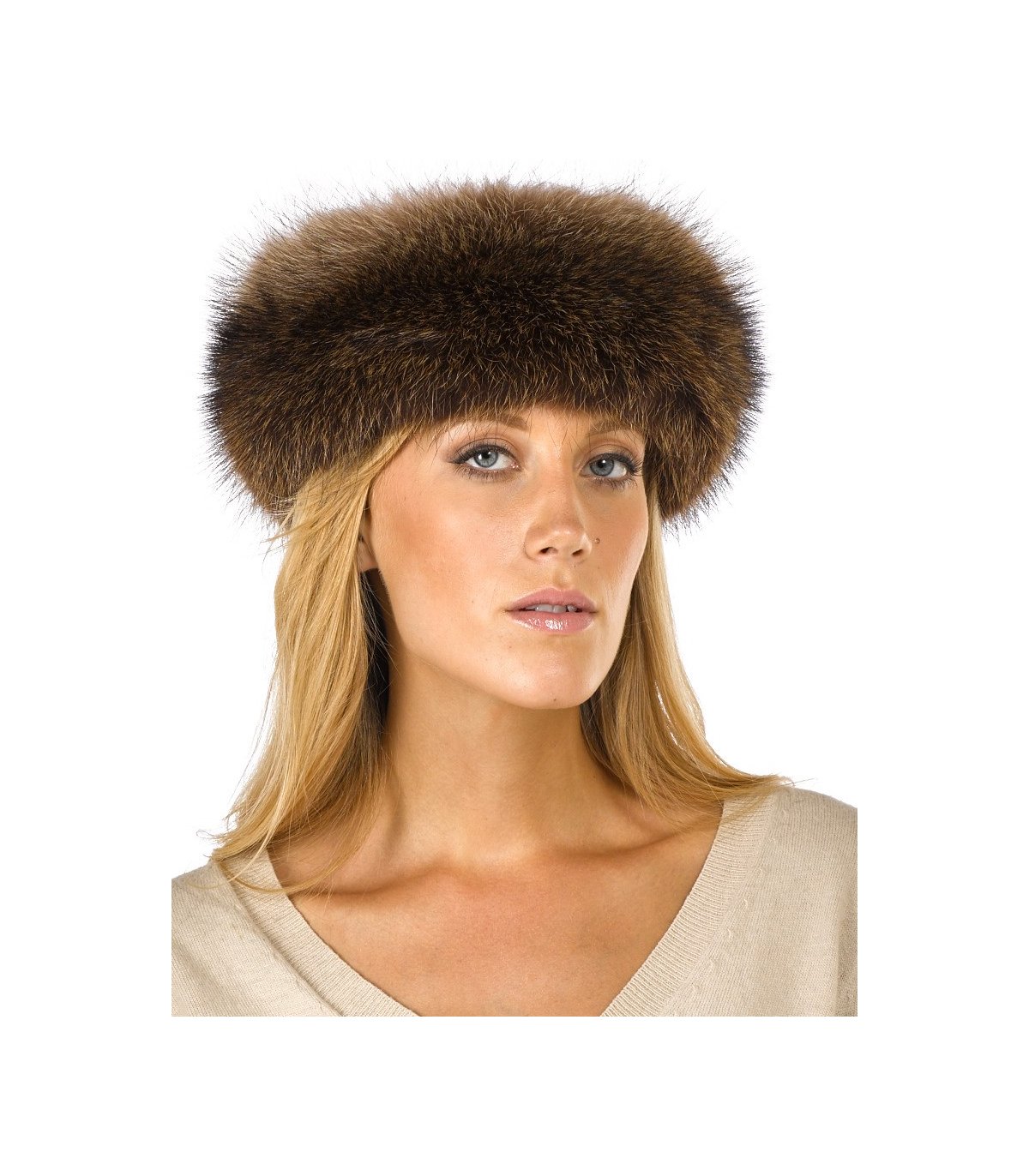 Fur Headband - Raccoon Fur: FurSource.com