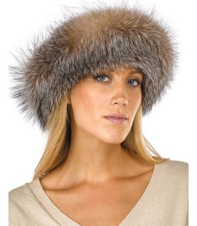 Women's Red Fox Fur Stroller Coat