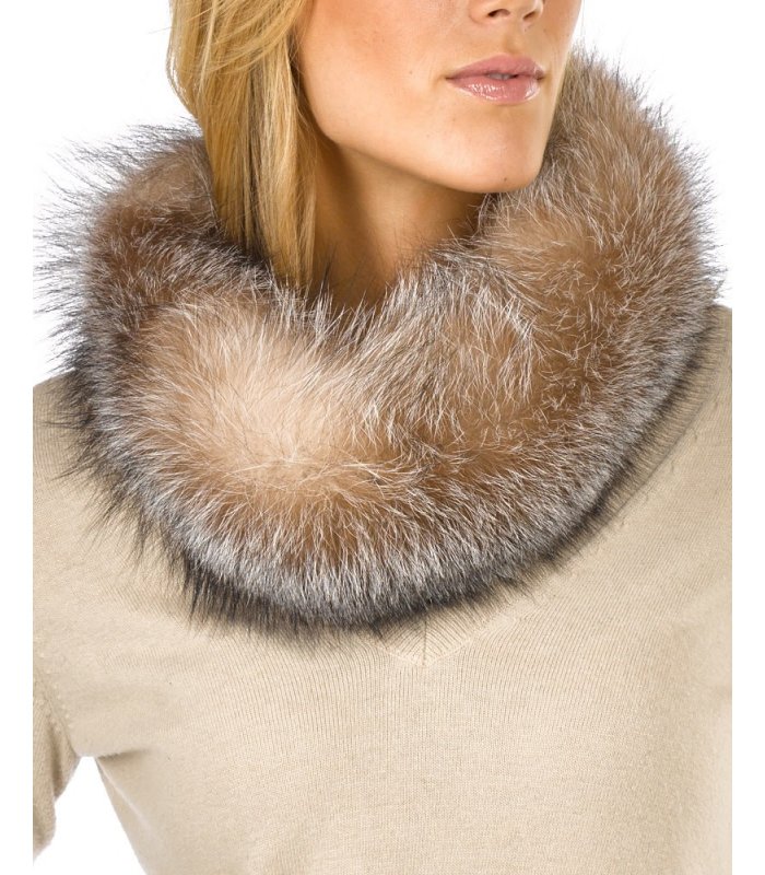 Fur Headband - Crystal Fox Fur | Fur Source
