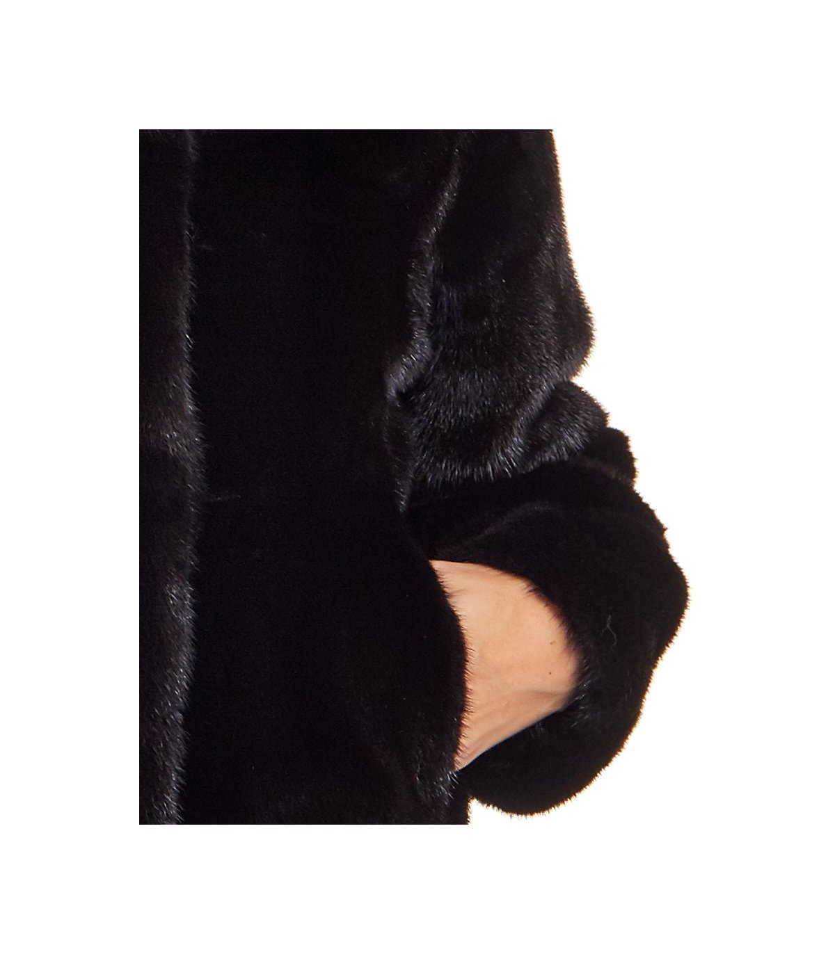The Black Mink Bolero Jacket for Women: FurSource.com