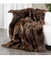 Full Pelt Beaver Fur Blanket