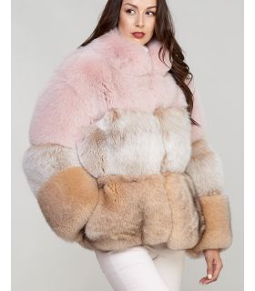 Oversized Fox Fur Jacket - Ready to Wear