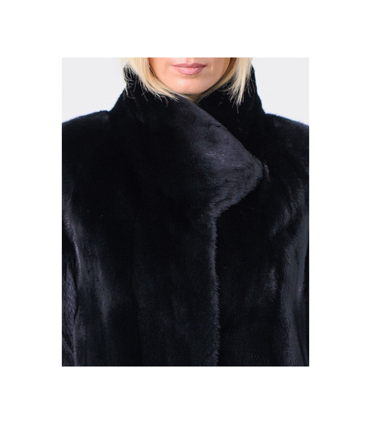Long Mink Fur Coat: FurSource.com