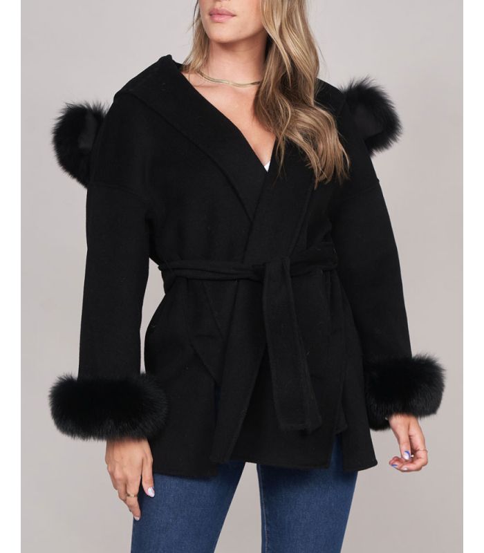 New Winter Femme Women Clothing Wool Fur Coat Female Jacket Elegant  MID-Length Slim Coats Women Sheep Shearing Coat - China Fur Coat and Winter  Coat price