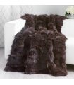 Brown Fox Fur Blanket 