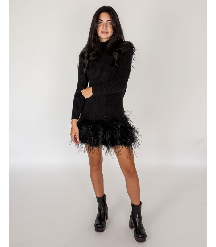 Ostrich Feather Dress, Made in South Africa